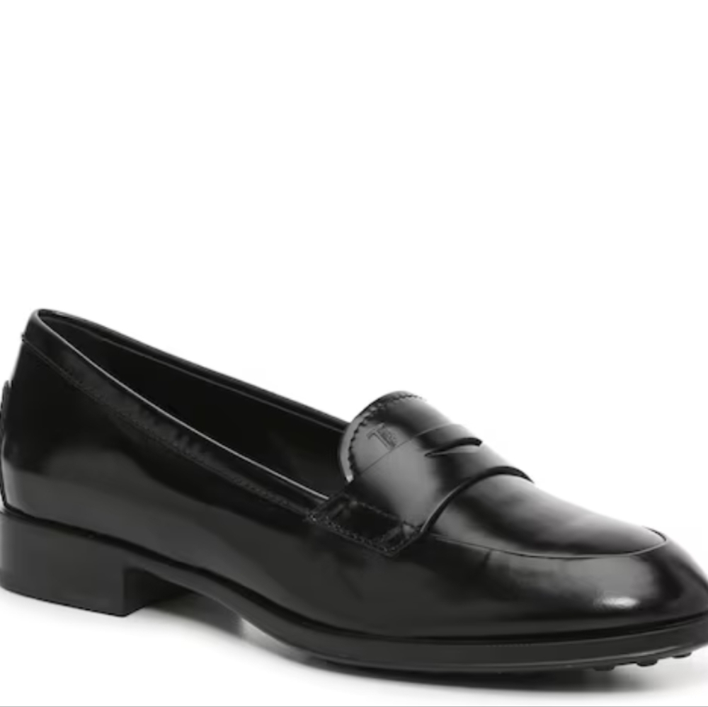 Tod's Black Loafers 39.5